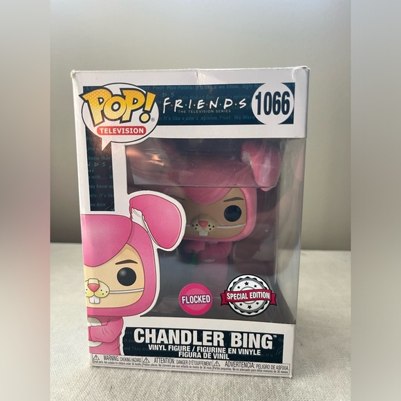 Funko Pop Friends Chandler Bing as Bunny Pop! Vinyl Figure #1066 - Picture 2 of 5